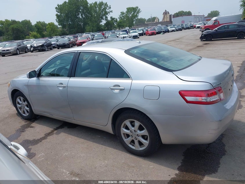 2011 TOYOTA CAMRY SEDAN 2.5L I-4 DOHC, VVT, 169HP