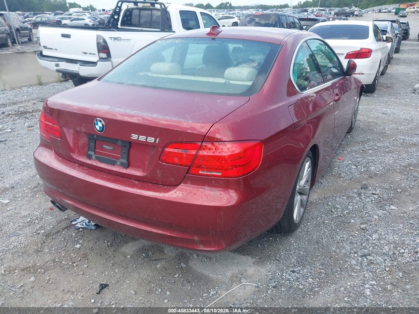 Vin: wbake3c52de771584, lot: 46332344, bmw 328i 20134