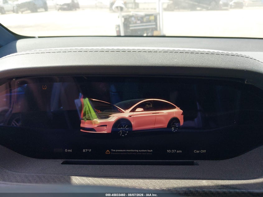 2022 TESLA MODEL X auction photo 7