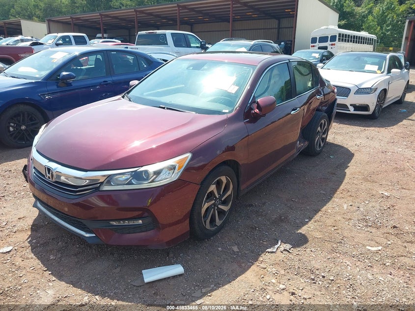2017 Honda Accord, Left Rear, IAAI, VIN 1HGCR2F95HA101773 — photo 2