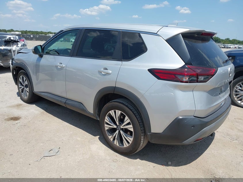 Vin: 5n1bt3bb8pc797392, lot: 46332386, nissan rogue sv intelligent awd 20233