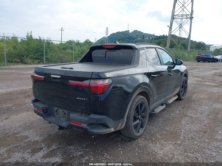 Vin: 5ntjcdaf4rh084606, lot: 46332403, hyundai santa cruz night 20244