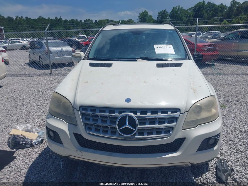 2010 MERCEDES-BENZ ML 350 auction photo 6