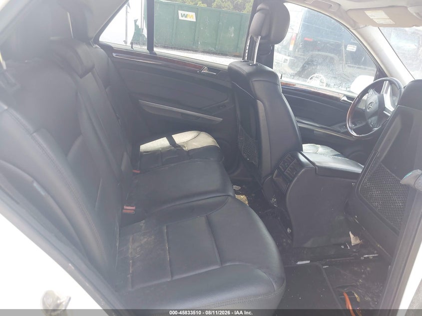 2010 MERCEDES-BENZ ML 350 auction photo 8