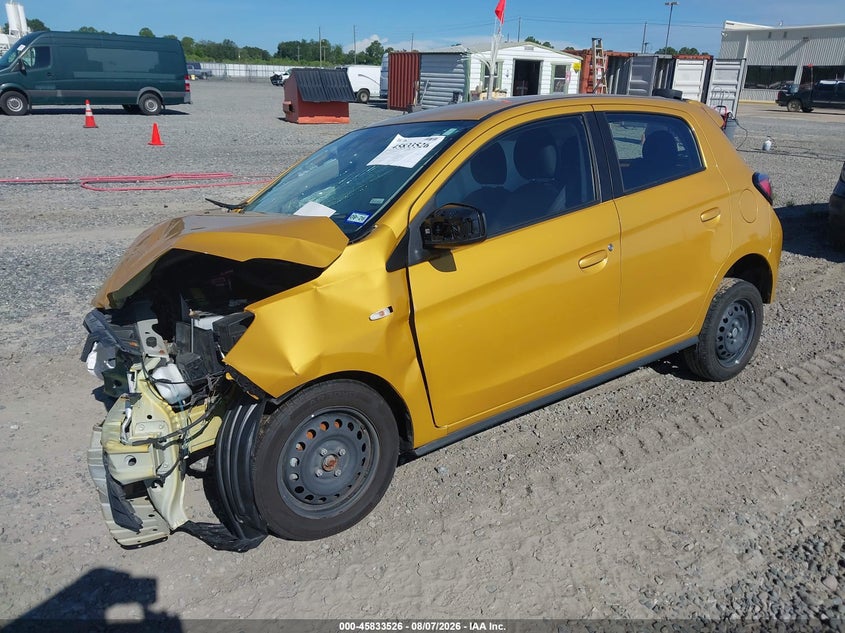 Vin: ml32auhj2rh022450, lot: 46332427, mitsubishi mirage es/le 20242