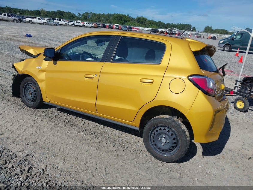 Vin: ml32auhj2rh022450, lot: 46332427, mitsubishi mirage es/le 20243