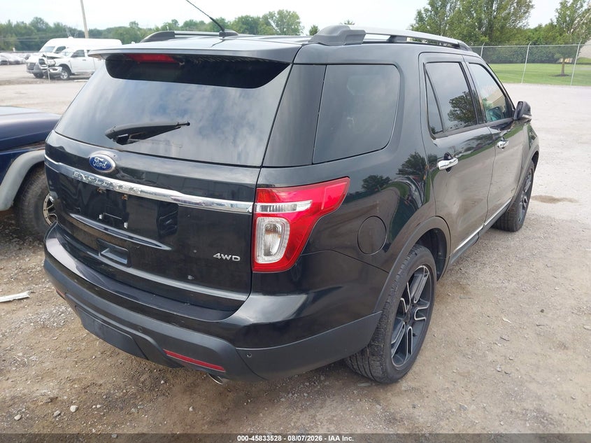 Vin: 1fm5k8d87dgc89319, lot: 46332429, ford explorer xlt 20134