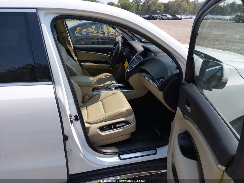 ACURA MDX 2020 VIN 5J8YD4H34LL045704