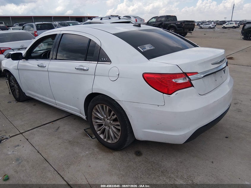 Vin: 1c3ccbcg0cn127870, lot: 46332446, chrysler 200 limited 20123