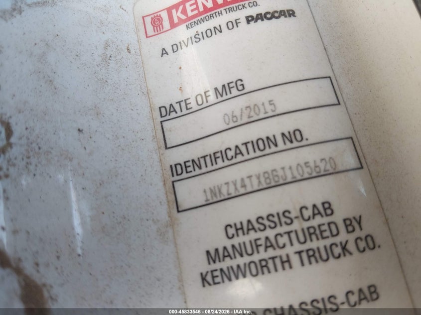 2016 KENWORTH CONSTRUCTION auction photo 8