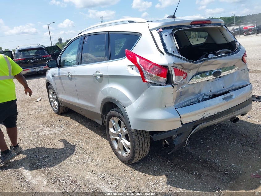 Vin: 1fmcu9jx7euc73711, lot: 46332449, ford escape titanium 20143