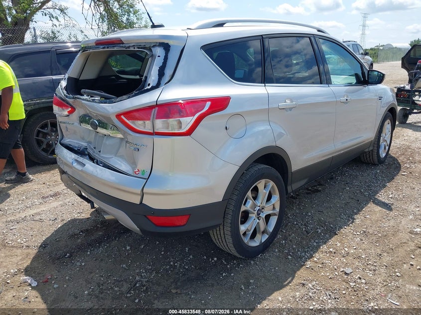 Vin: 1fmcu9jx7euc73711, lot: 46332449, ford escape titanium 20144