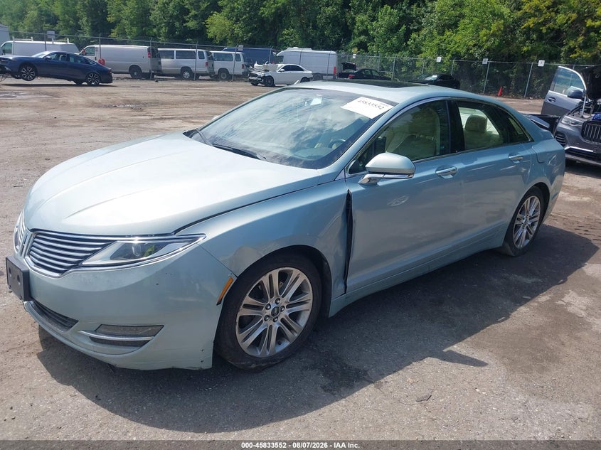 2014 LINCOLN MKZ HYBRID auction photo 2