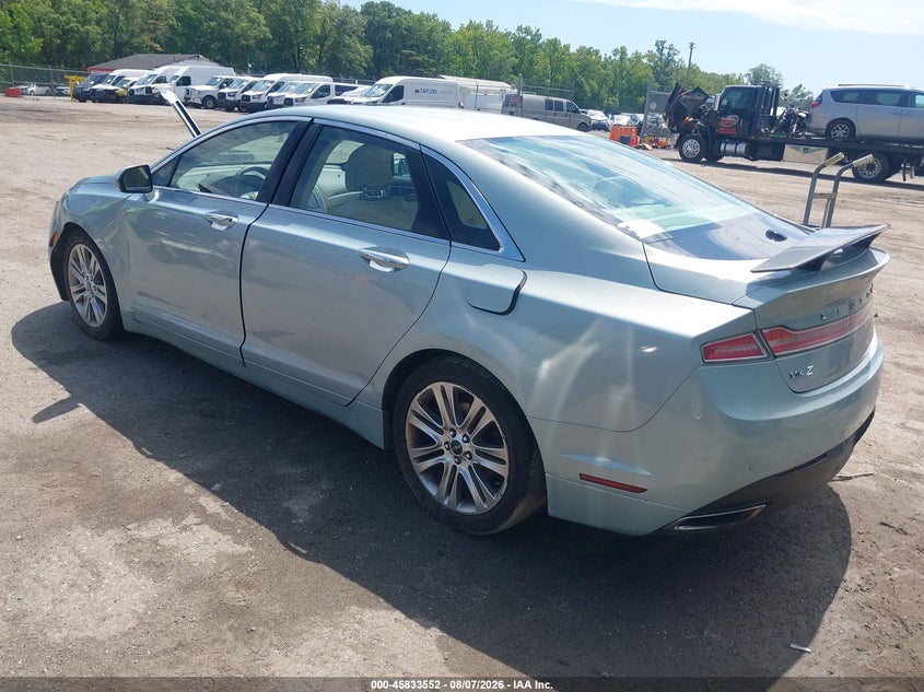 2014 LINCOLN MKZ HYBRID auction photo 3