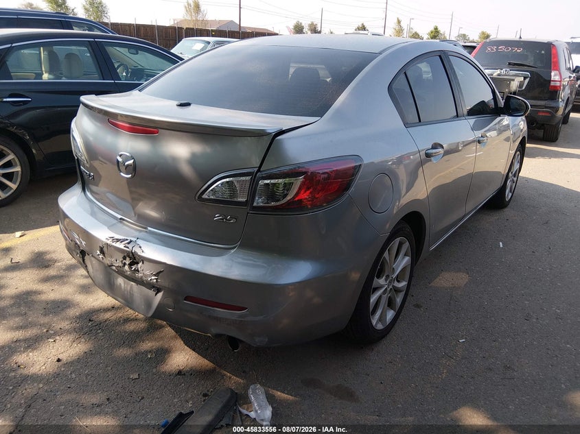 Vin: jm1bl1u59b1389634, lot: 46332457, mazda mazda3 s sport 20114