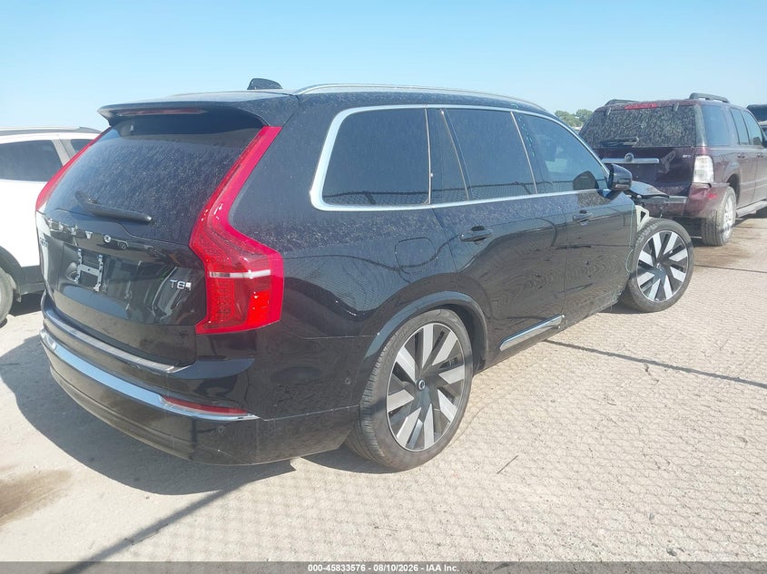 Vin: yv4h60pf5s1297028, lot: 46332477, volvo xc90 plug-in hybrid t8 ultra 7-seater 20254