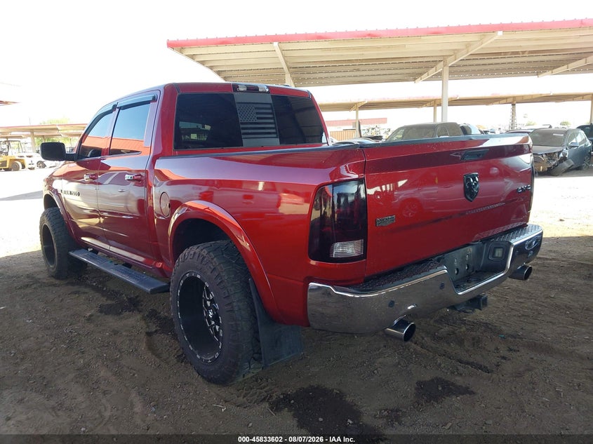 Vin: 1c6rd7nt3cs293612, lot: 46332503, ram 1500 laramie 20123