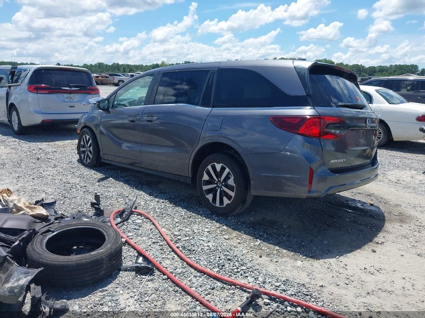 Vin: 5fnrl6h68sb080050, lot: 46332514, honda odyssey ex-l 20253