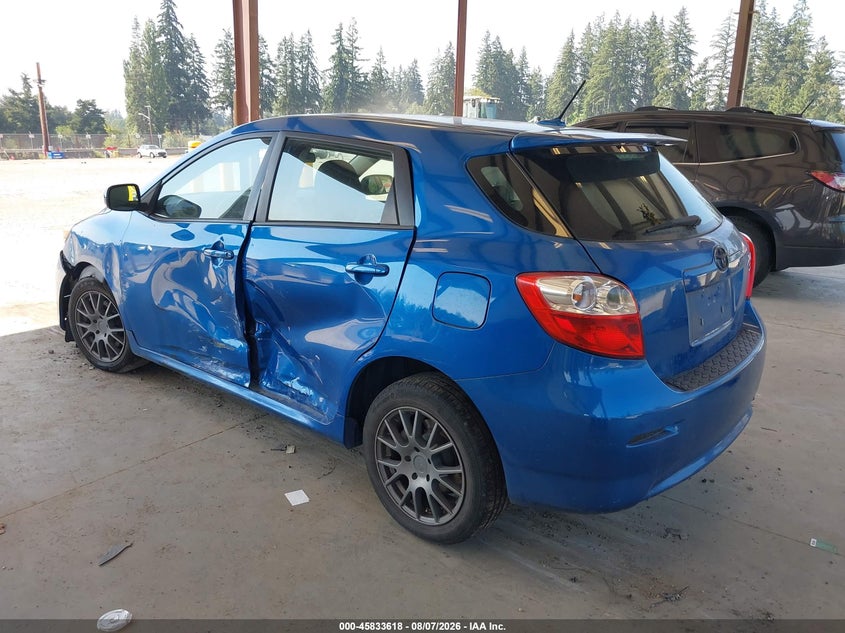 2009 TOYOTA MATRIX — zdjęcie 3