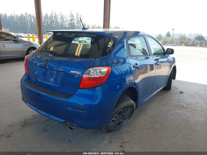 2009 TOYOTA MATRIX — zdjęcie 4