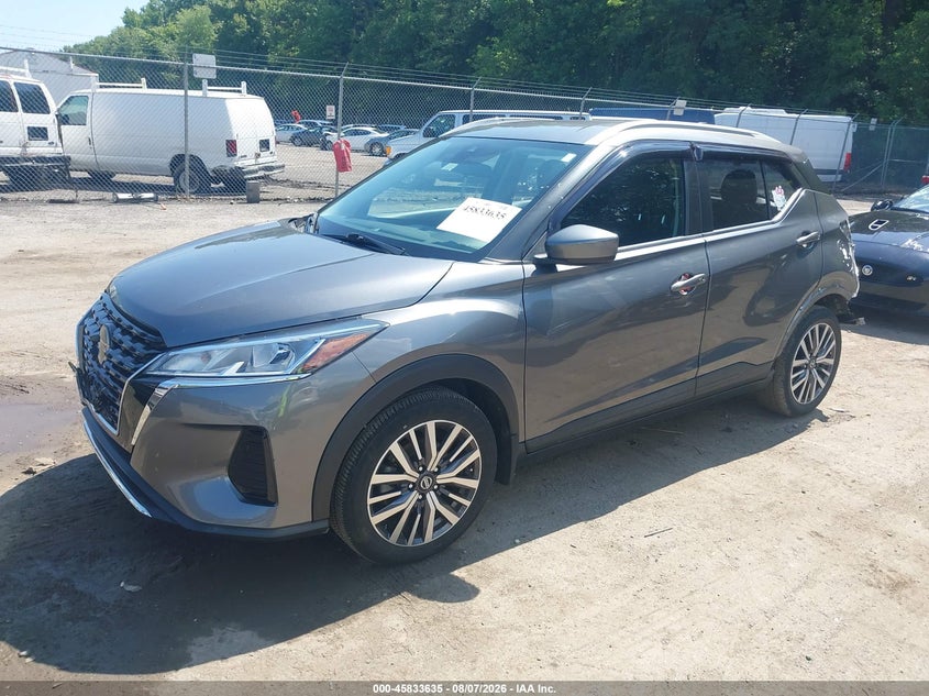 Vin: 3n1cp5cv5ml527427, lot: 46332536, nissan kicks sv xtronic cvt 20212