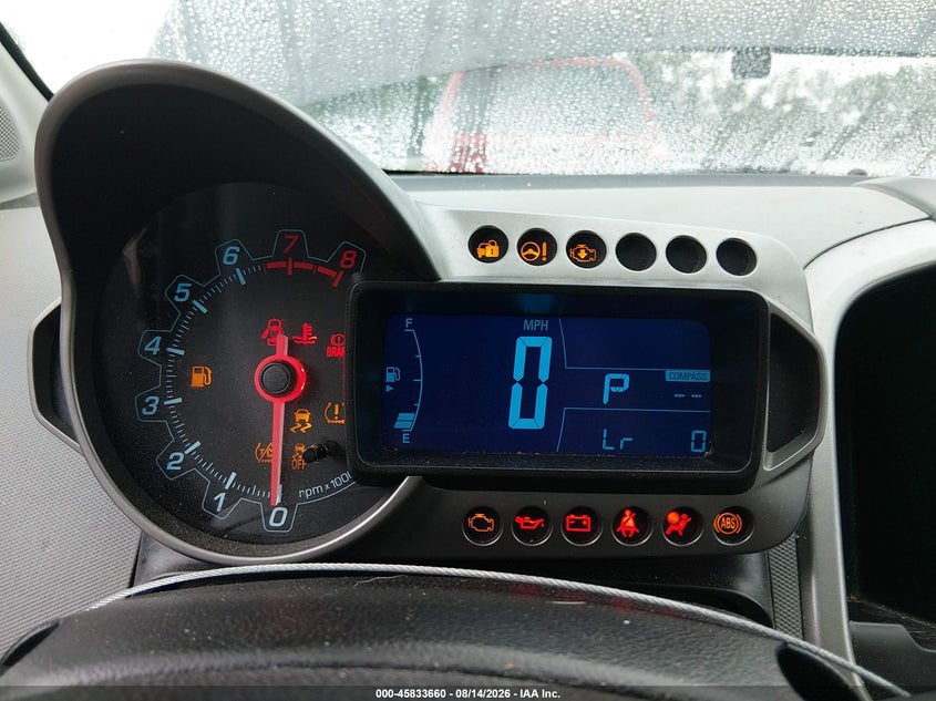 CHEVROLET SONIC 2016 VIN 1G1JC6SB3G4163718