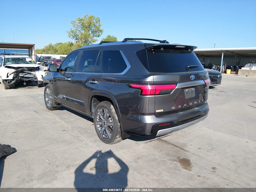 2024 TOYOTA SEQUOIA auction photo 3