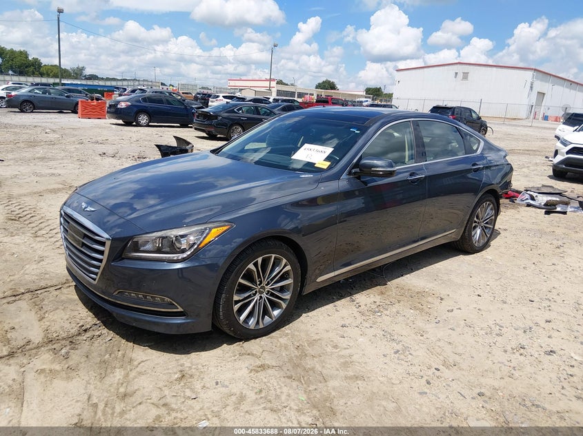 Vin: kmhgn4je8hu175338, lot: 46332589, genesis g80 3.8 20172