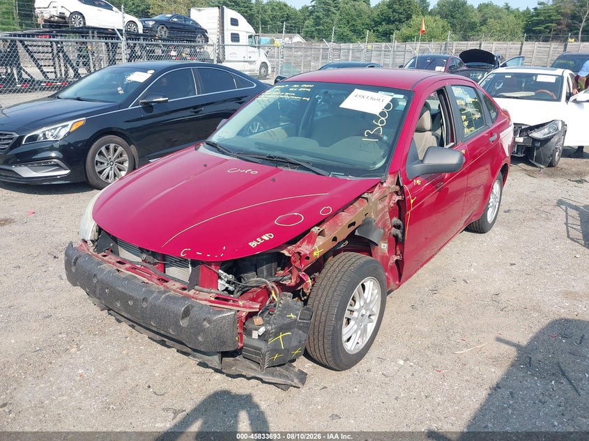 2009 FORD FOCUS SEDAN 2.0L I-4 DOHC, 140HP