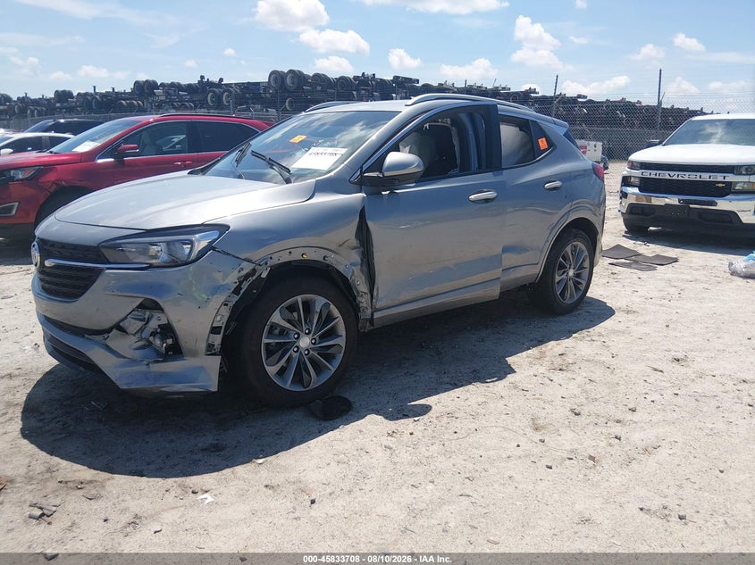 Vin: kl4mmds28pb099879, lot: 46332609, buick encore gx select fwd 20232