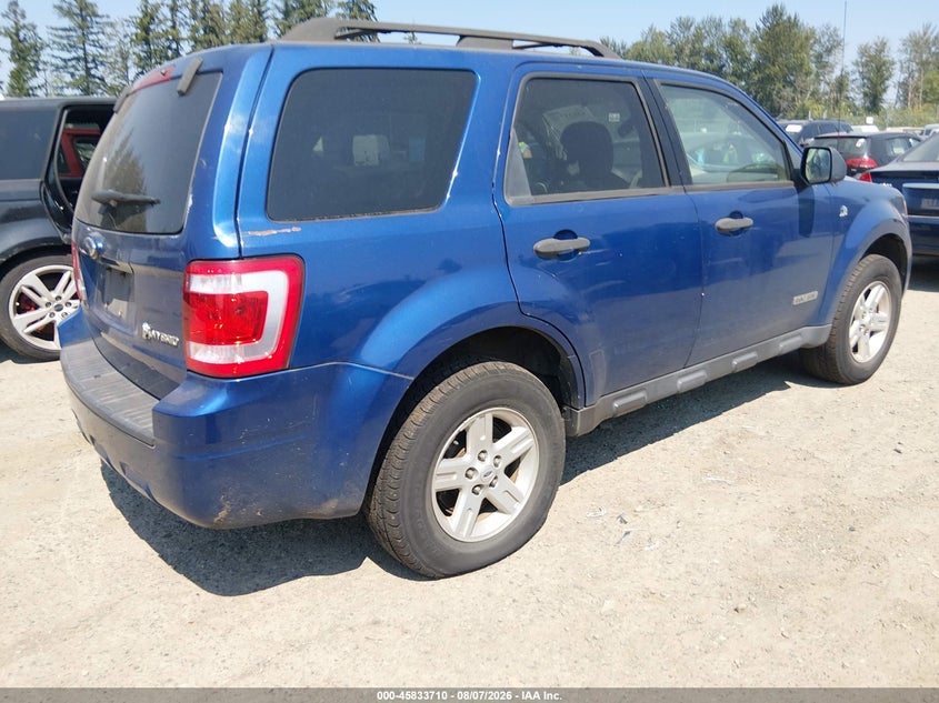 2008 FORD ESCAPE HYBRID auction photo 4