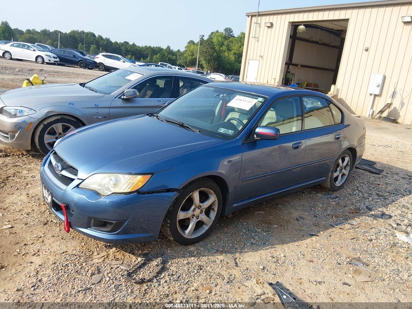 SUBARU LEGACY 2009 VIN 4S3BL616397234093