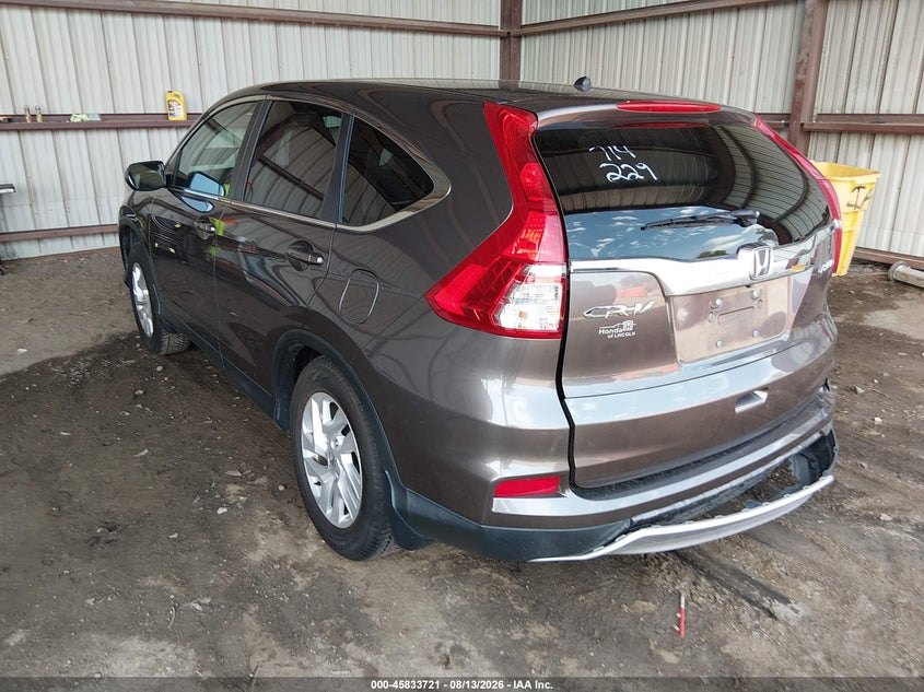 2015 HONDA CR-V auction photo 3