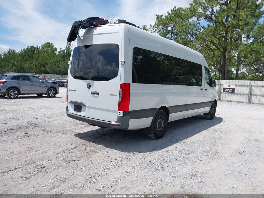 Vin: w1z4kghy2st199950, lot: 46332629, mercedes-benz sprinter 2500 high roof 4-cyl diesel 20254