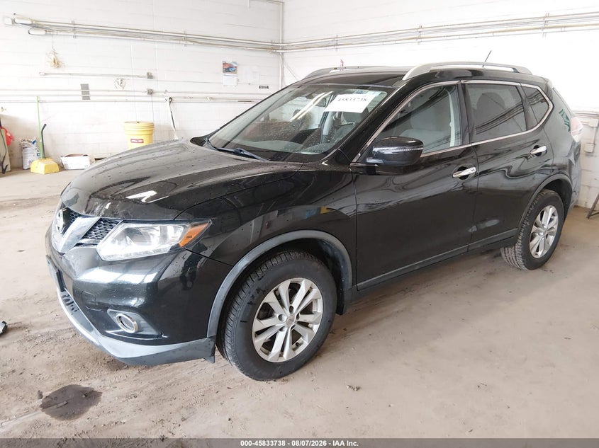 Vin: knmat2mv6gp703195, lot: 46332639, nissan rogue sv 20162