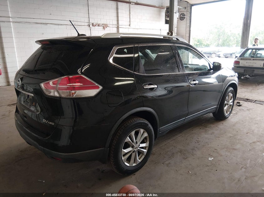 Vin: knmat2mv6gp703195, lot: 46332639, nissan rogue sv 20164