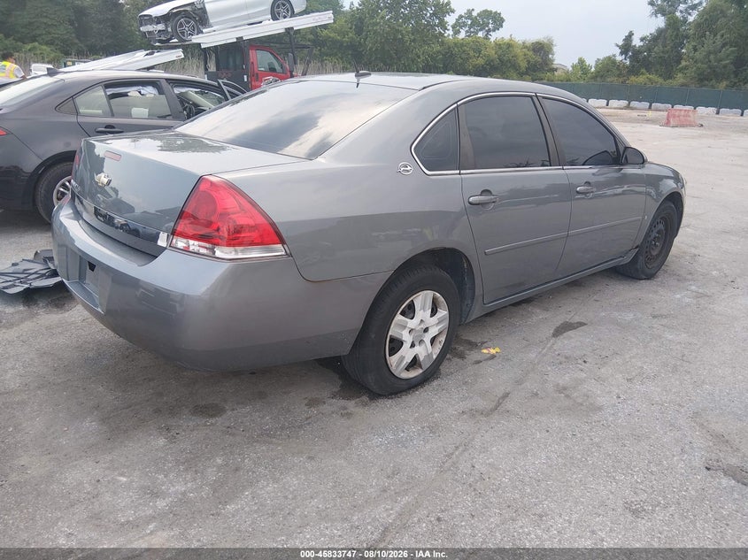 CHEVROLET IMPALA 2008 VIN 2G1WB58N381368568