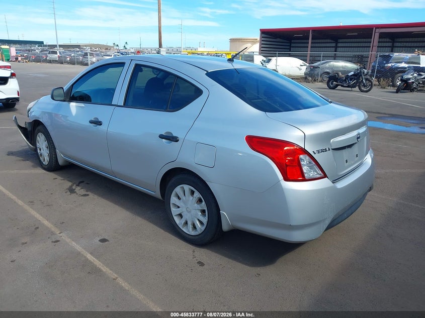 Vin: 3n1cn7ap0fl882773, lot: 46332678, nissan versa 1.6 s 20153