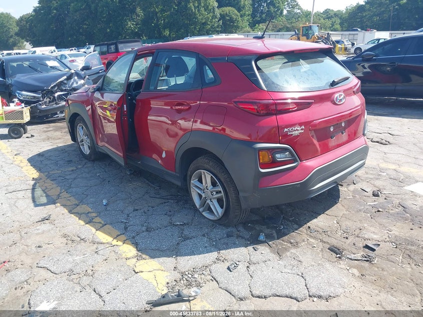 Vin: km8k12aa7mu703632, lot: 46332684, hyundai kona se 20213