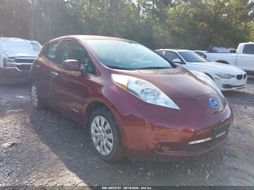 2016 NISSAN LEAF auction photo 6