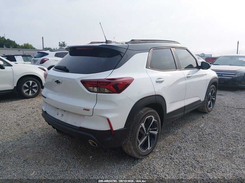 2021 CHEVROLET TRAILBLAZER auction photo 4