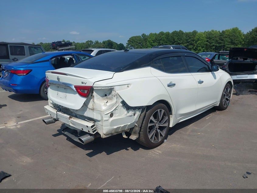 Vin: 1n4aa6ap0hc410684, lot: 46332699, nissan maxima 3.5 sv 20174