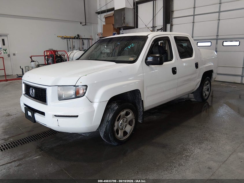 HONDA RIDGELINE 2007 VIN 2HJYK16207H548187