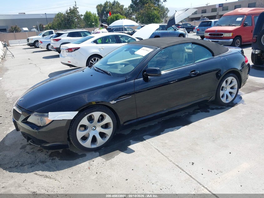 BMW 645CI 2005 VIN WBAEK73495B328081