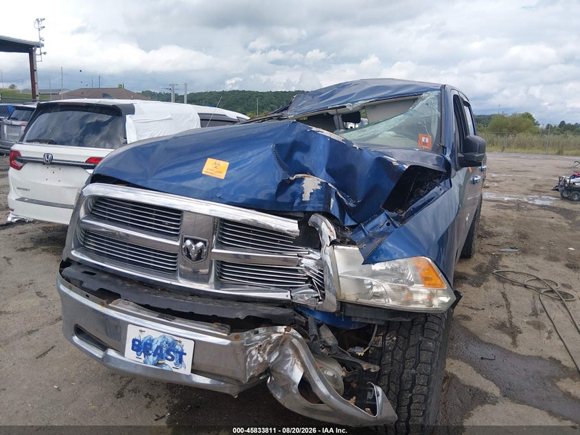 DODGE RAM 1500 2010 VIN 1D7RV1CT9AS130214