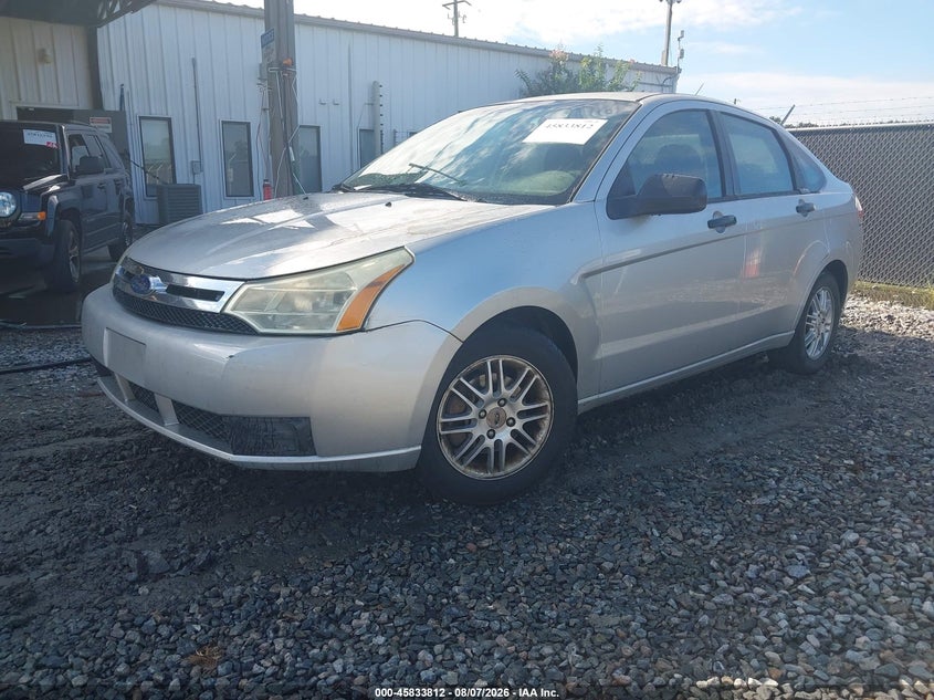 2009 Ford Focus, Обычный износ, IAAI, VIN 1FAHP35N69W110331 — фото 2