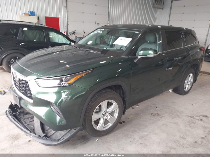 Vin: 5tdkdrah3ps500795, lot: 46332726, toyota highlander l 20232