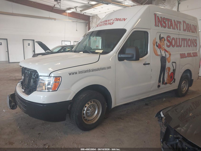 NISSAN NV CARGO NV2500 HD 2017 VIN 1N6BF0LY9HN807119