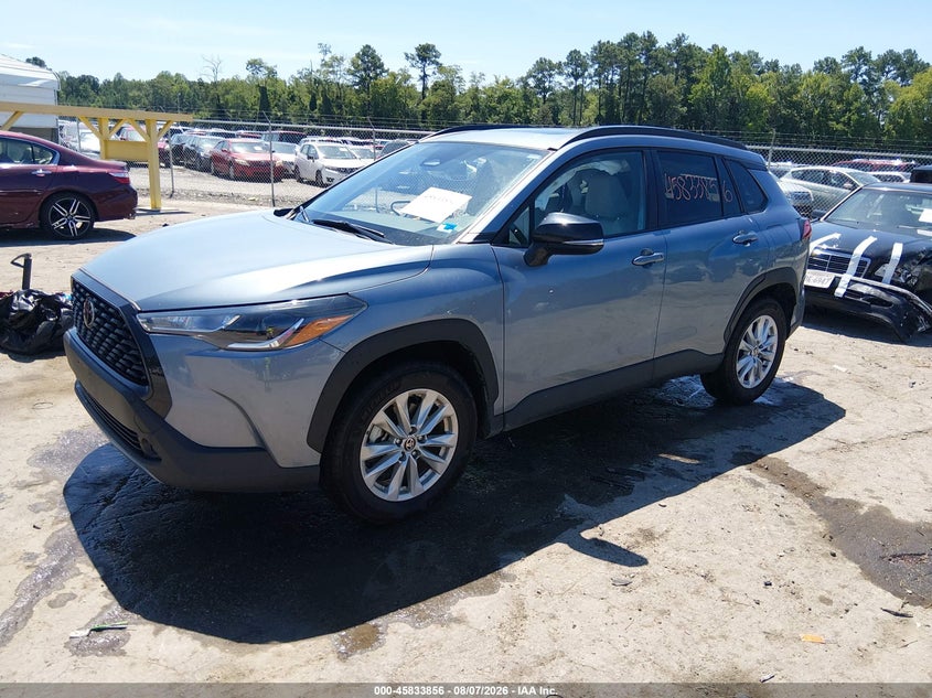 Vin: 7mubaabgxsv120383, lot: 46332757, toyota corolla cross le 20252