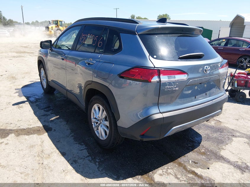 Vin: 7mubaabgxsv120383, lot: 46332757, toyota corolla cross le 20253